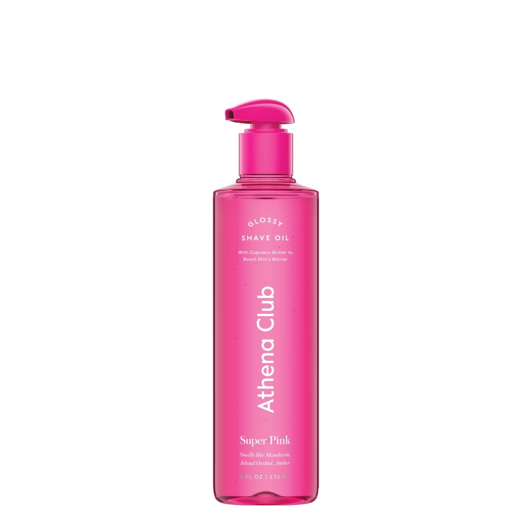 Glossy Shave Oil - Super Pink